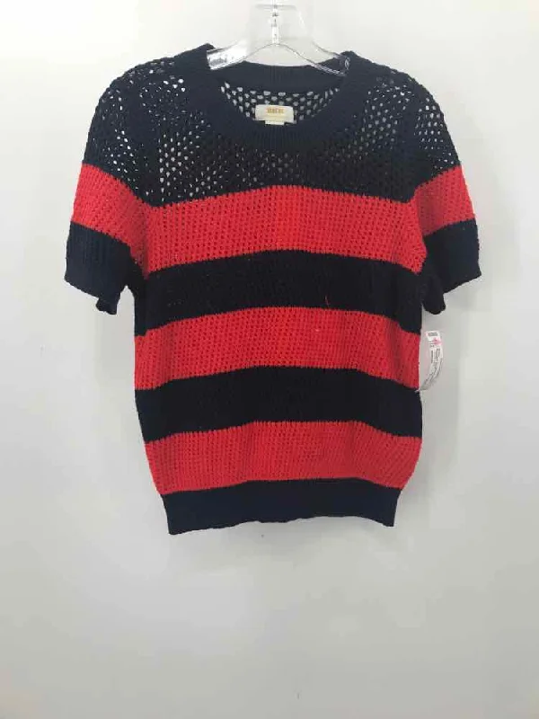Pre-Owned Maeve Navy Size Medium Sweater Stylish Fashionable Trendy
