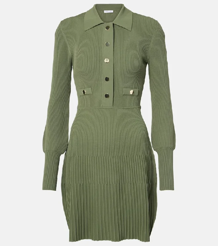 Veronica Beard Lauper ribbed-knit sweater dress Oversized Loose Flowy