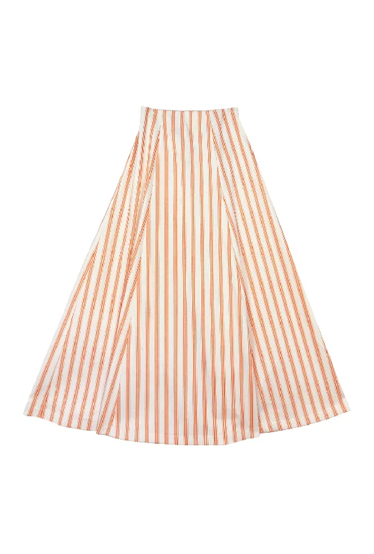Guest Skirt - L'Orange Stripe chiffon skirt flowing