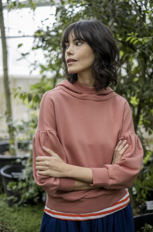 Fibre Mood Paola Sweater Graphic Sweater Embroidered Appliqued