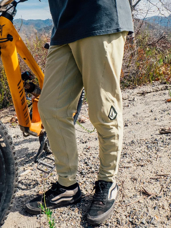 Trail Ripper Pants - Khaki Comfy Cargo Trousers