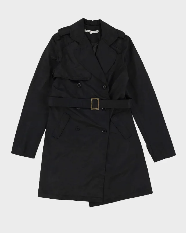 Tommy Hilfiger Black Mac Jacket- XS Faux Fur Jacket Real Fur Jacket Shearling Jacket Tommy Hilfiger Black Mac Jacket- XS Faux Fur Jacket Real Fur Jacket Shearling Jacket