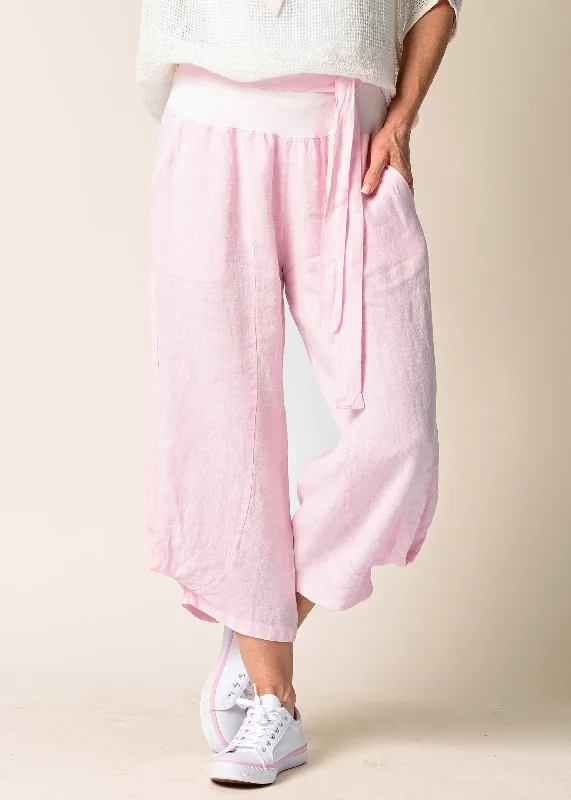 Addison Linen Pant in Tutu Stretch Fit Pants