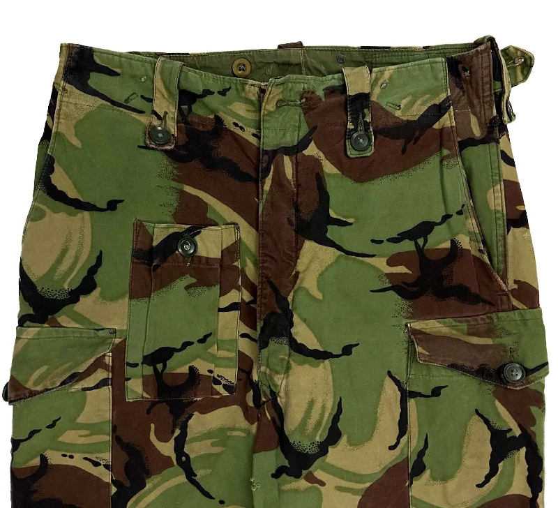 British Military P68 DPM Camouflage Combat Pants Classic Flared Pants