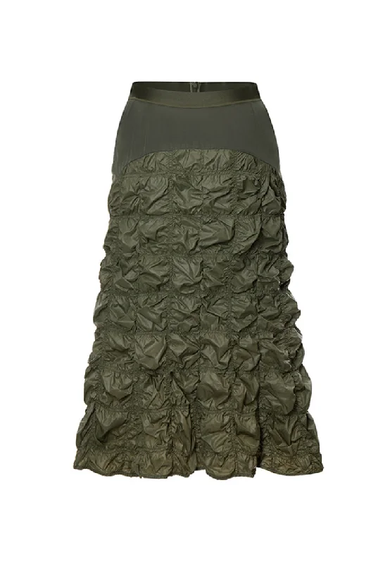AP Signature Midi Mermaid Skirt cashmere skirt plush