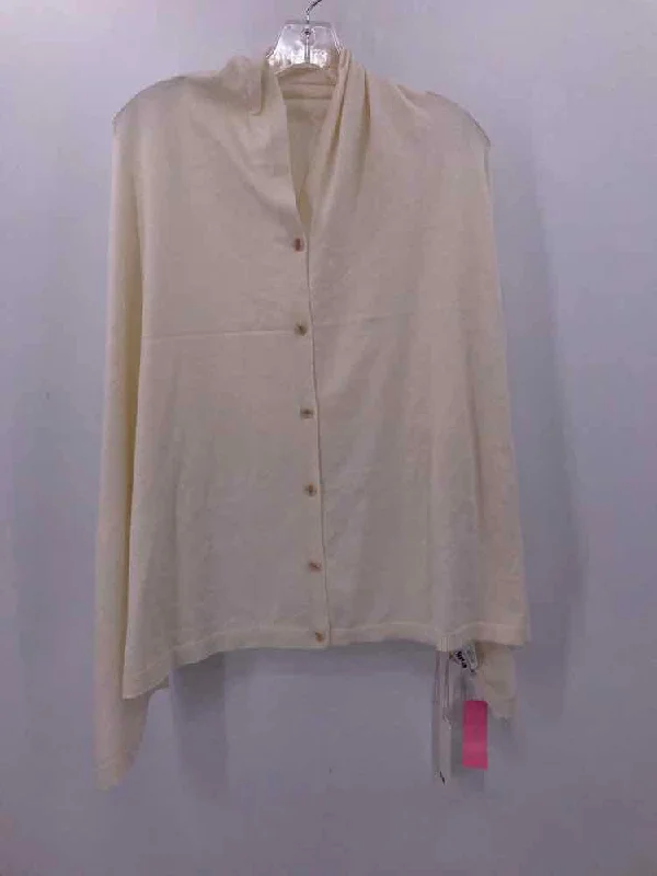 Pre-Owned Puli Ivory Size One Size Poncho Sweater Casual Formal Business