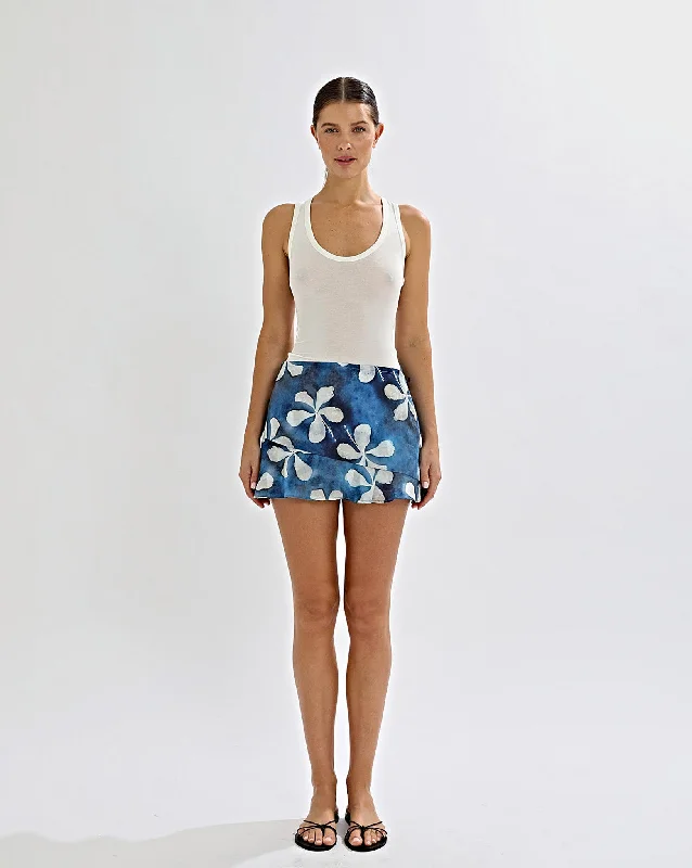 Luana Skirt Frangelica leather skirt refined