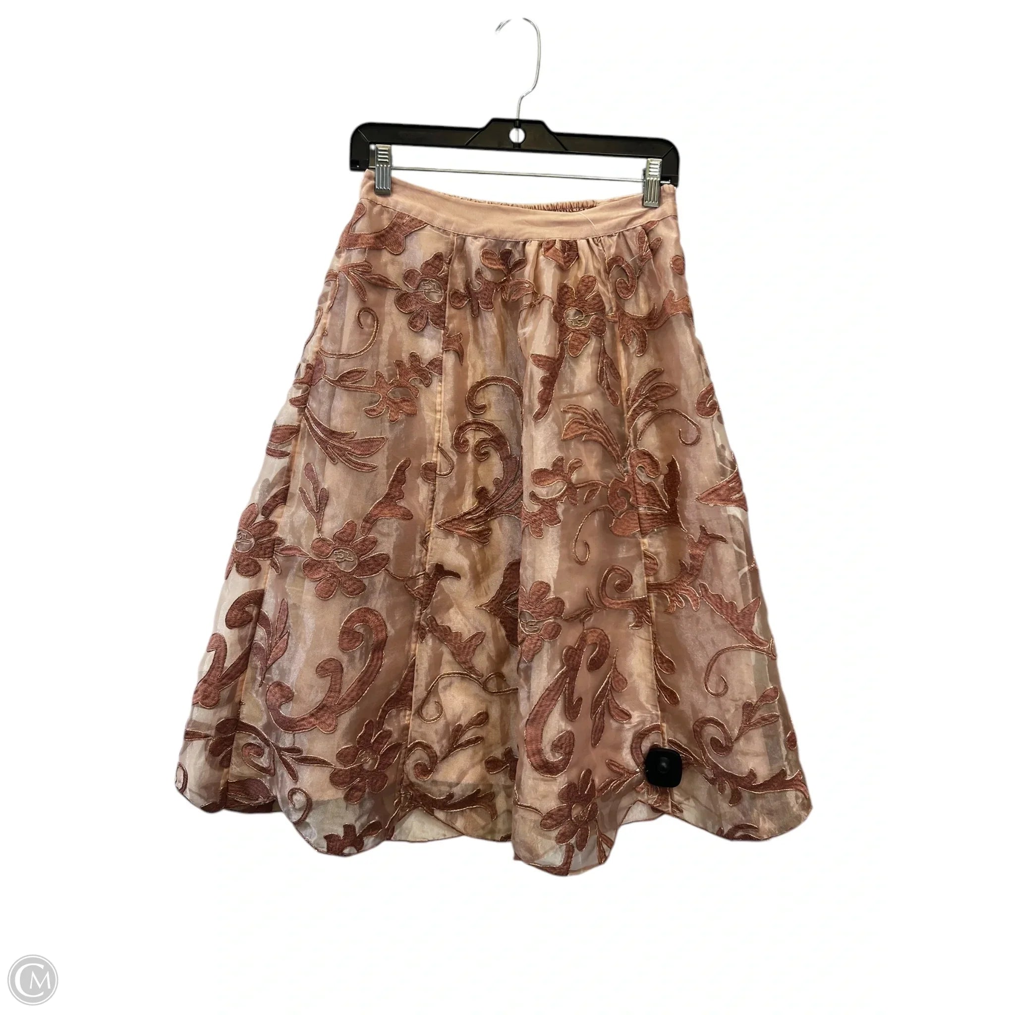 Skirt Designer By Maeve In Pink, Size: Xs wool skirt warm
