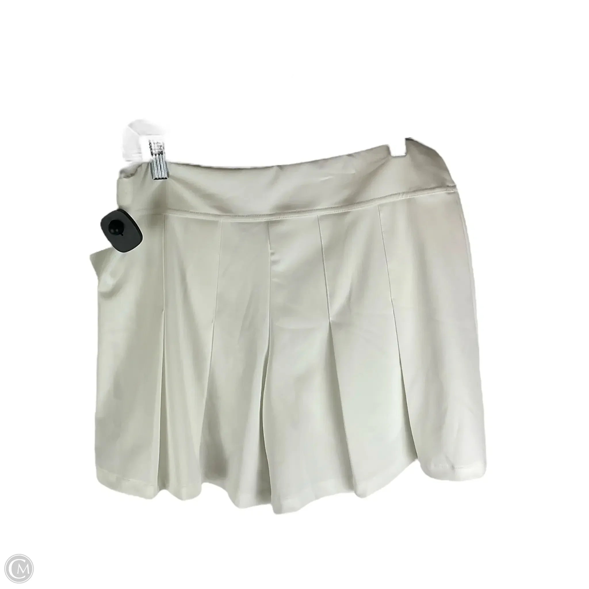 Skirt Designer By Lilly Pulitzer In White, Size: 10 velvet skirt glossy
