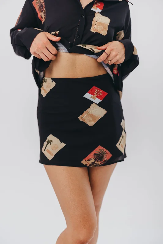 Cozumel Mini Skirt in Black tulle skirt dreamy