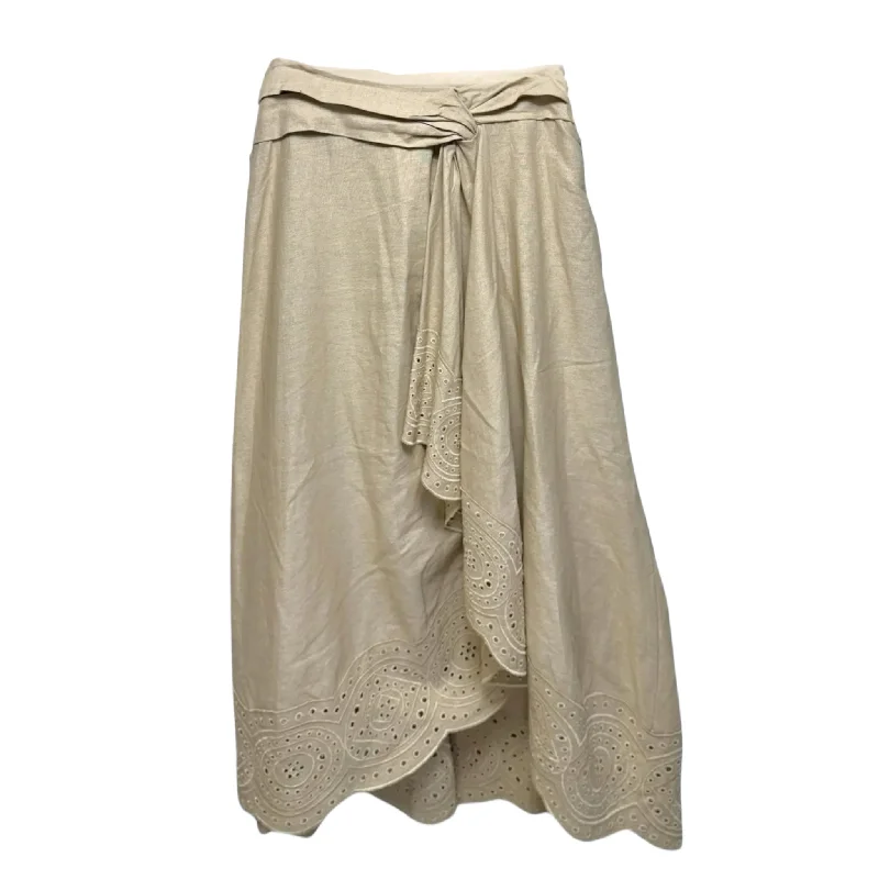 Skirt Designer By Jason Wu In Tan, Size: 6 athletic skirt fit
