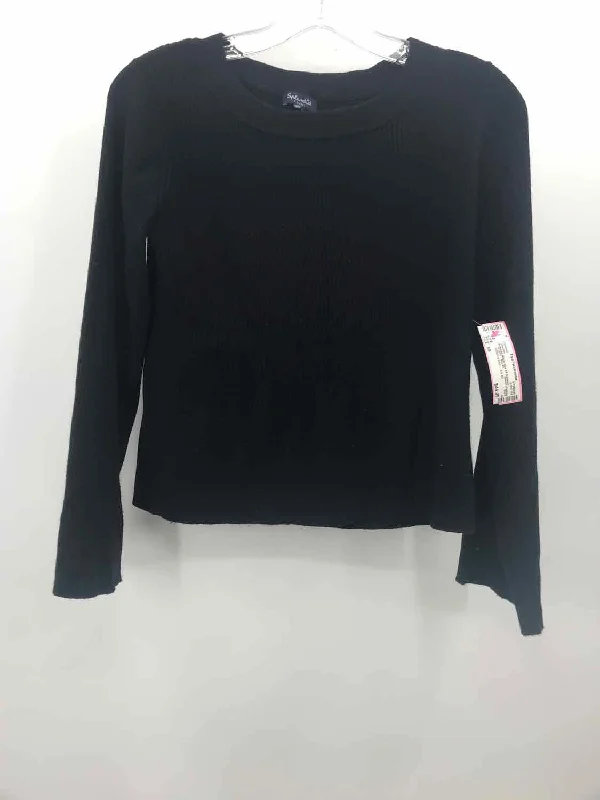 Pre-Owned Splendid Black Size XS Sweater Cotton Fabric Linen Fabric Terry Fabric