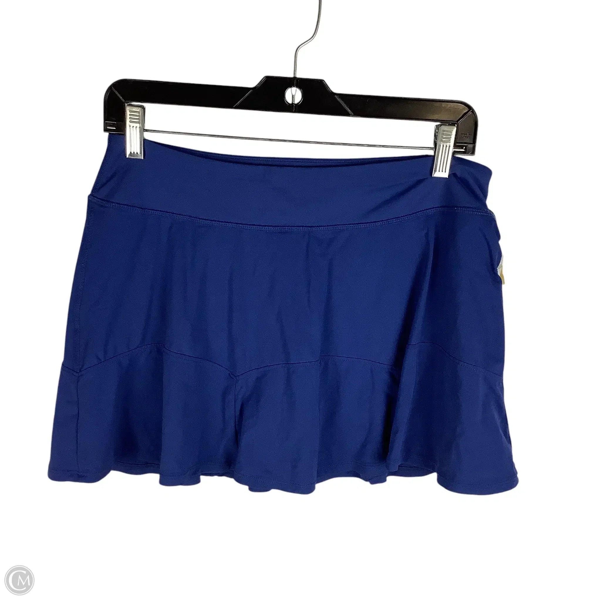 Skirt Designer By Lilly Pulitzer In Navy, Size: M silk skirt sleek