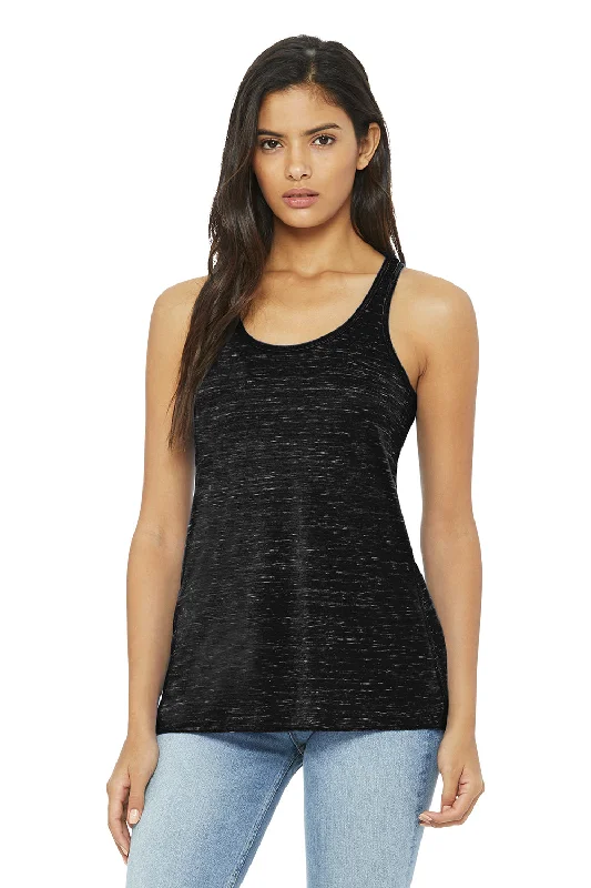 Bella + Canvas Womens Flowy Tank Top - Black Marble