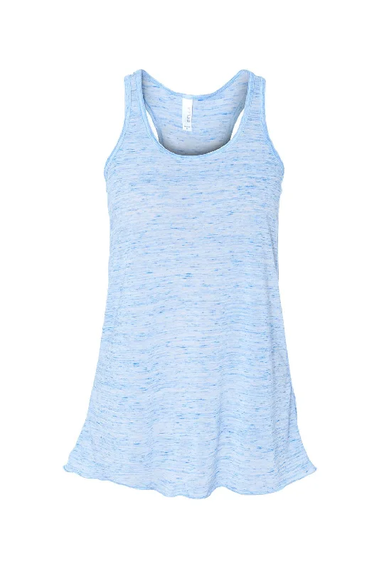 Bella + Canvas Womens Flowy Tank Top - Blue Marble