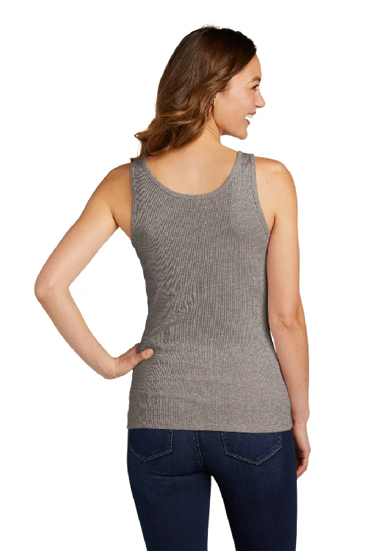 District Womens Very Important Tank Top - Grey Frost