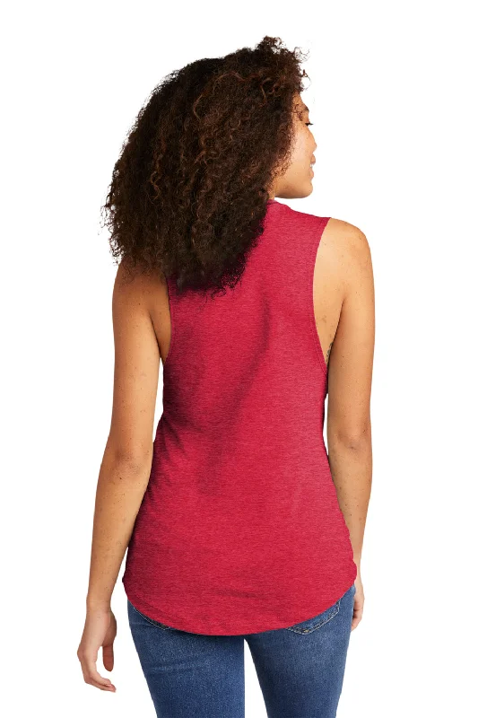 Next Level Womens Festival Muscle Tank Top - Red