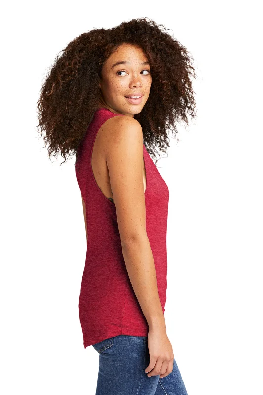 Next Level Womens Festival Muscle Tank Top - Red