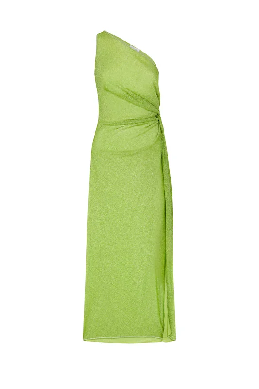 Lumiere Knot Dress Lime